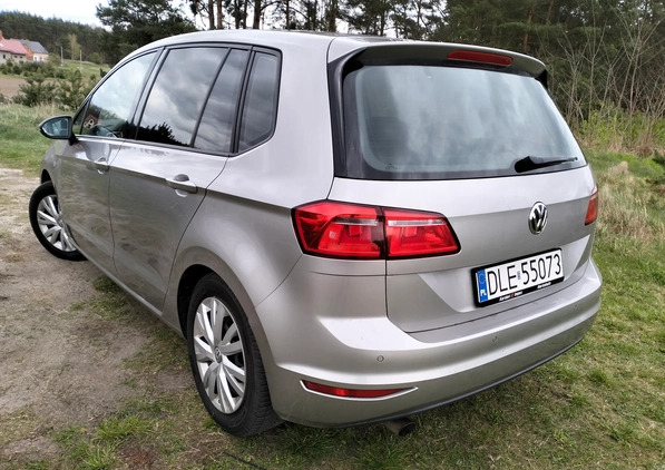 Volkswagen Golf Sportsvan cena 36999 przebieg: 217600, rok produkcji 2014 z Chojnów małe 596